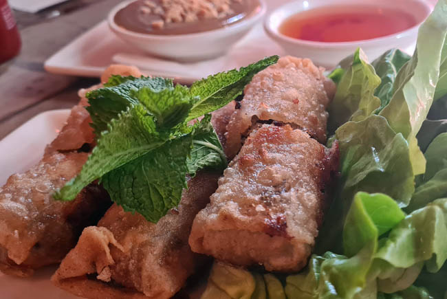 Spring Rolls at Pho Brighton